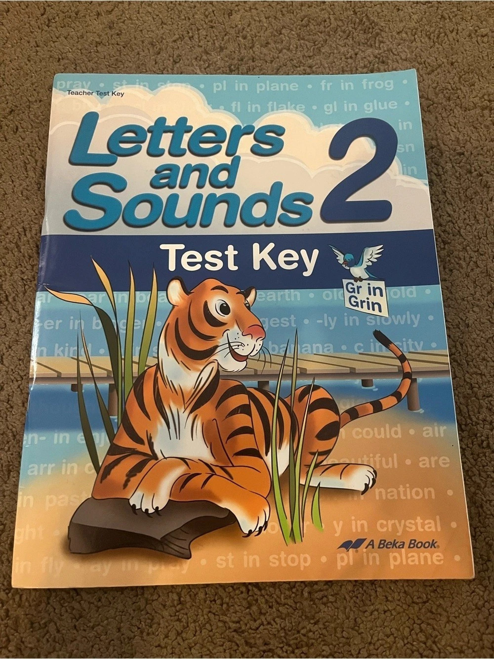A Beka Book Letters and Sounds 2 Test Key Teacher Key